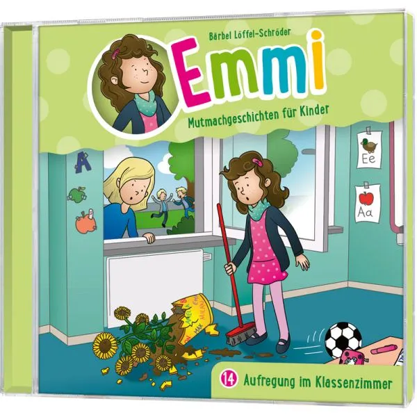 Emmi 14 - Aufregung im Klassenzimmer Hörspiel-CD - Mutmachgeschichten für Kinder