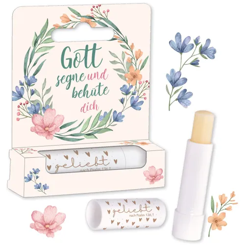 Lippen - Pflegestift - Gott segne und behüte dich
