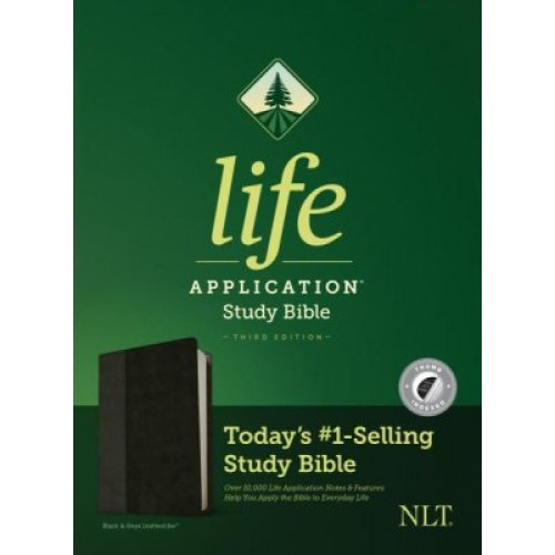 Englisch, Studienbibel Life Application New Living Translation, Kunstleder, schwarz