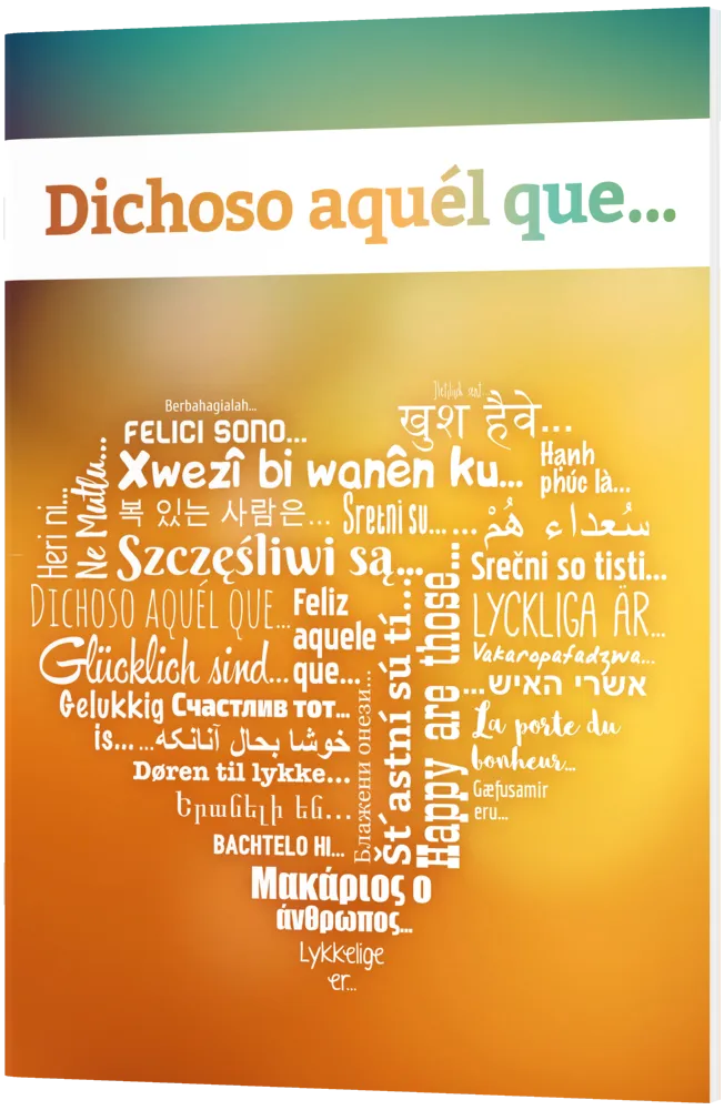 Glücklich sind ... Spanisch - Evangelistisches Verteilheft