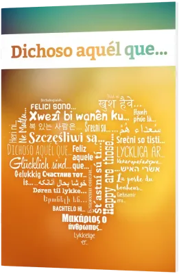 Glücklich sind ... Spanisch - Evangelistisches Verteilheft