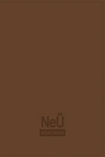NeÜ bibel.heute, Taschenausgabe, Kunstleder braun