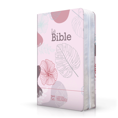 Bibel Segond 21 französischn (premium style) - Softcover aus Leinen mit Blättermuster, mit...