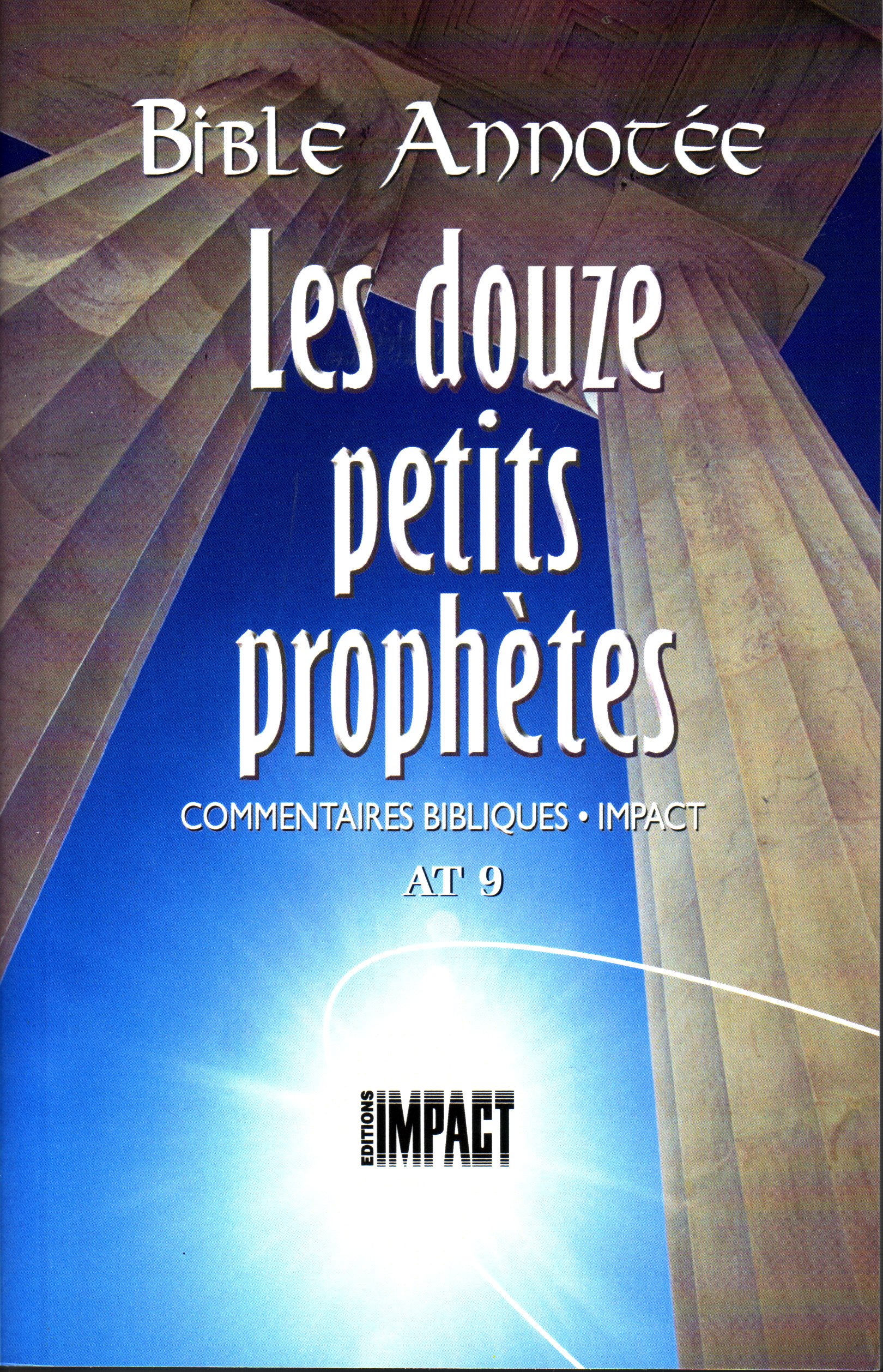 Bible Annotée - les douze petits prophètes (La) - Commentaires bibliques Impact AT 9