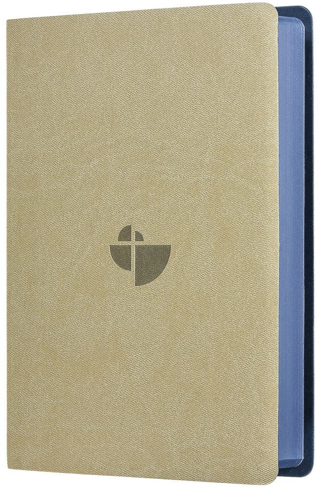 Schlachter 2000, Taschenausgabe mit Parallelstellen, PU-Einband sandfarben, blauer Farbschnitt,...