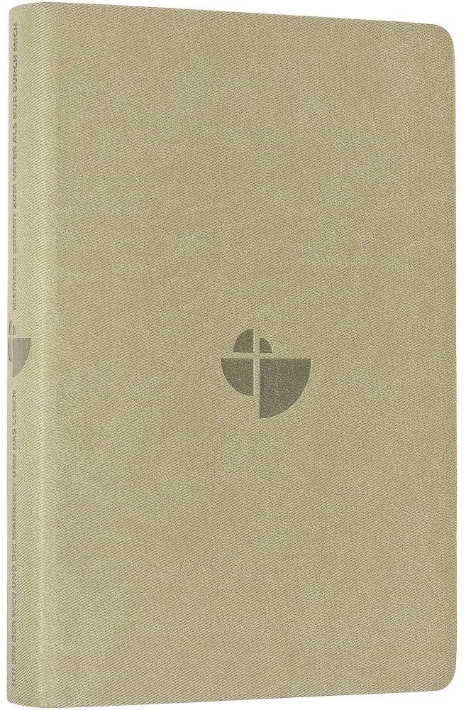 Schlachter 2000, Taschenausgabe mit Parallelstellen, PU-Einband sandfarben, blauer Farbschnitt,...