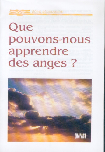 QUE POUVONS-NOUS APPRENDRE DES ANGES ? - BROCHURE RBC