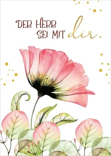 Postkarten Der HERR sei mit dir GF