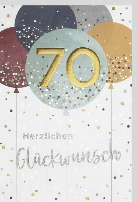 Faltkarte 70 Luftbalons
