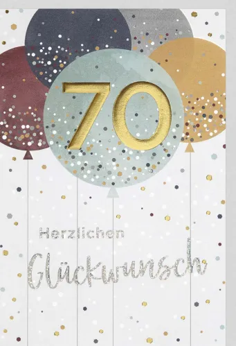 Faltkarte 70 Luftbalons