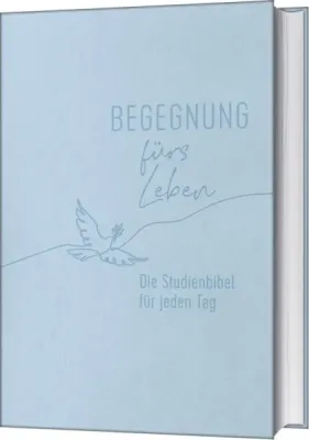 Begegnung fürs Leben - Kunstleder - Die Studienbibel für jeden Tag