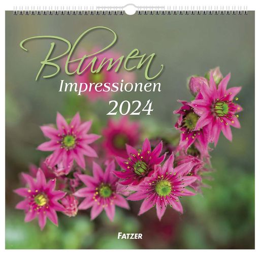 Blumen-Impressionen - Wandkalender