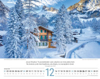 Schweizer Bildkalender - Polnisch, Wandkalender