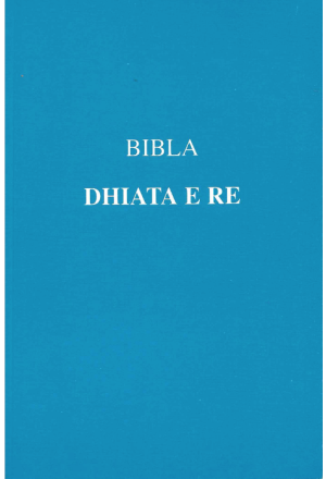 Albanisch, Neues Testament, broschiert, blau