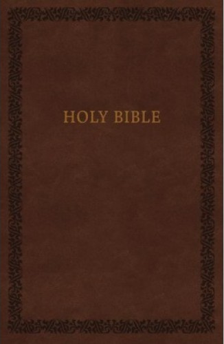 Englisch, Bibel New King James Version, Kunstleder, braun