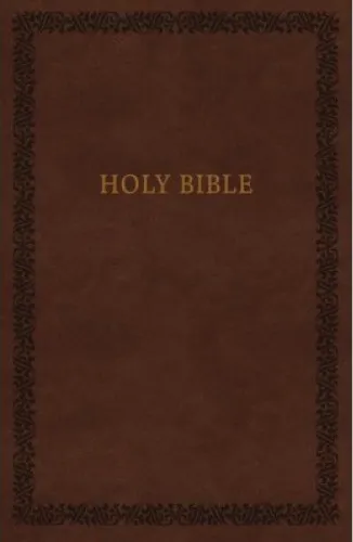 Englisch, Bibel New King James Version, Kunstleder, braun