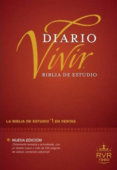 Spanisch, Studienbibel Diario Vivir Reina Valera 1960, Hardcover, Illustrierter Einband