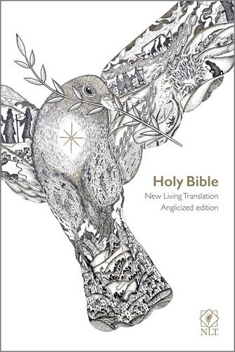 Englisch, Bibel New Living Translation, illustrierter Einband Taube mit Zweig