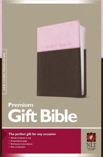 Englisch, Bibel New Living Translation, Premium Gift Bible, Kunstleder, Einband zweifarbig...