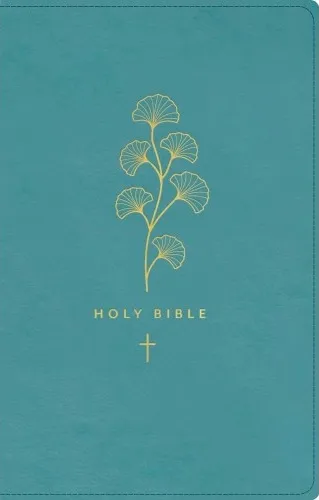 Englisch, Bibel New Living Translation, biegsam, Kunstleder, türkis