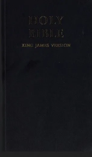 Anglais, Bible, New King James Version, moyen format, gros caractères, similicuir souple violet,...