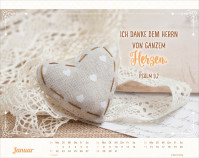 Kalender Worte von Herzen - Minikalender
