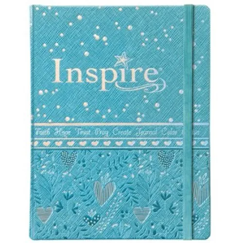 Englisch, Logbuchbibel Inspire for Girls New Living Translation, Kunstleder, illustrierter...