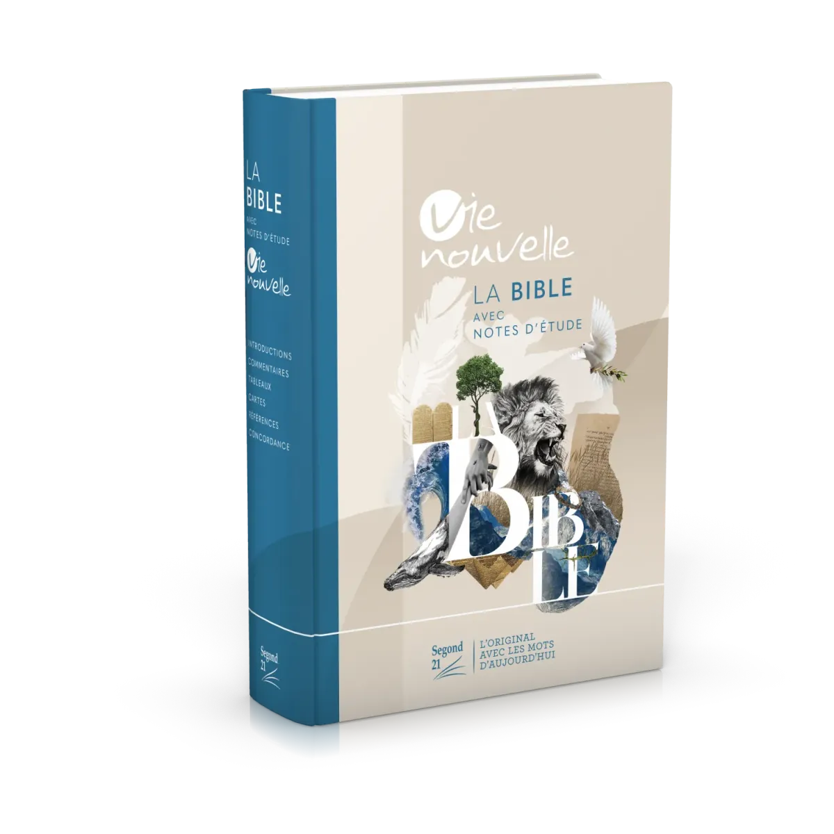 Studienbibel Vie nouvelle, Segond 21,französisch, illustriert - Hardcover