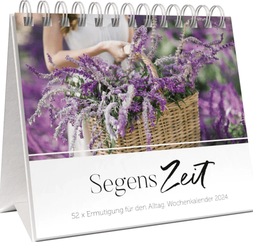 Segenszeit  (Aufstellkalender) - 52 x Ermutigung für den Alltag. Wochenkalender