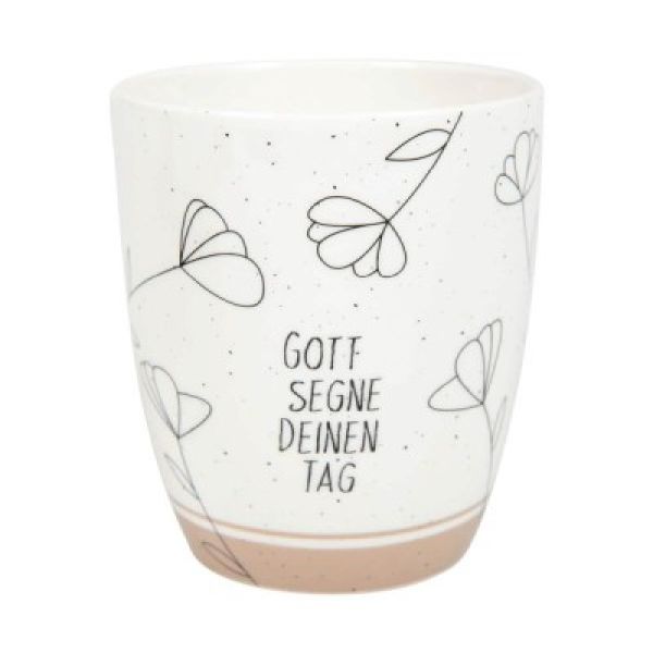 Gott segne deinen Tag - Tasse in Geschenkbox - ca. 350 ml Fassungsvermögen