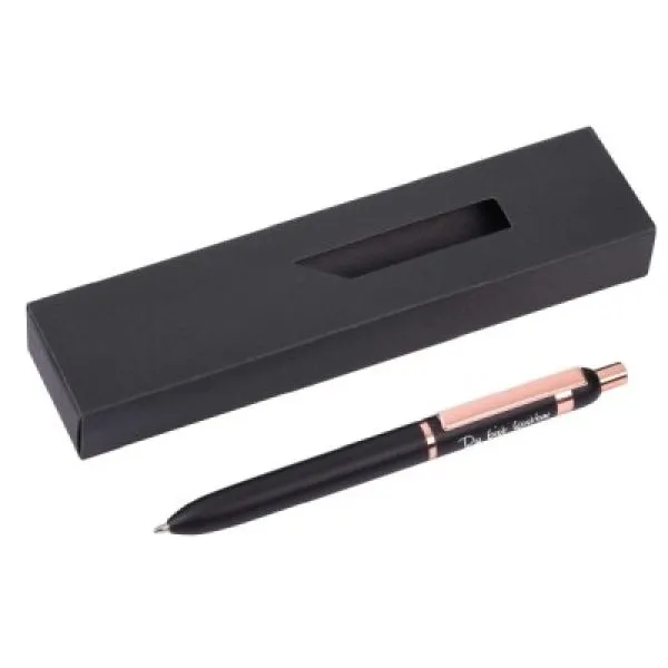 Du bist kostbar - Metall-Kugelschreiber in Etui Ausführung: Leah - Mine kann ersetzt werden