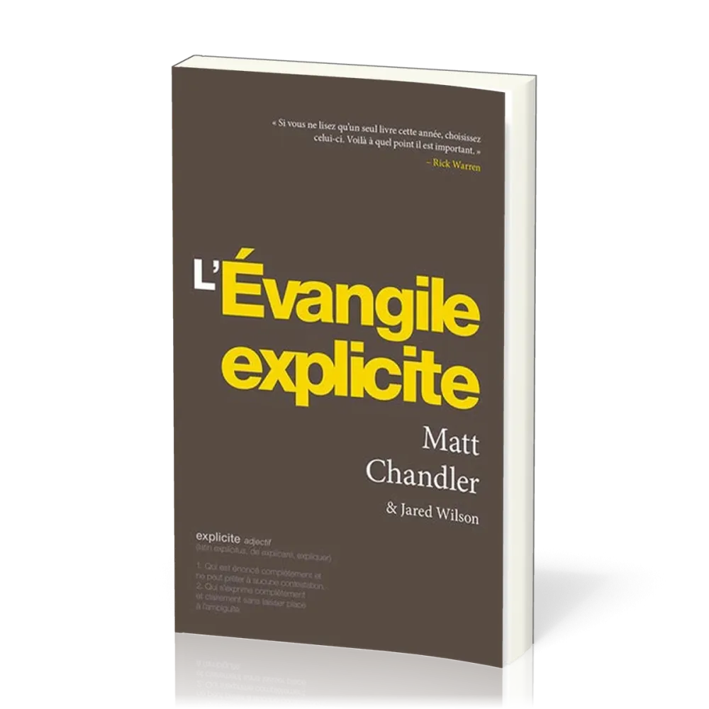 Évangile explicite (L')