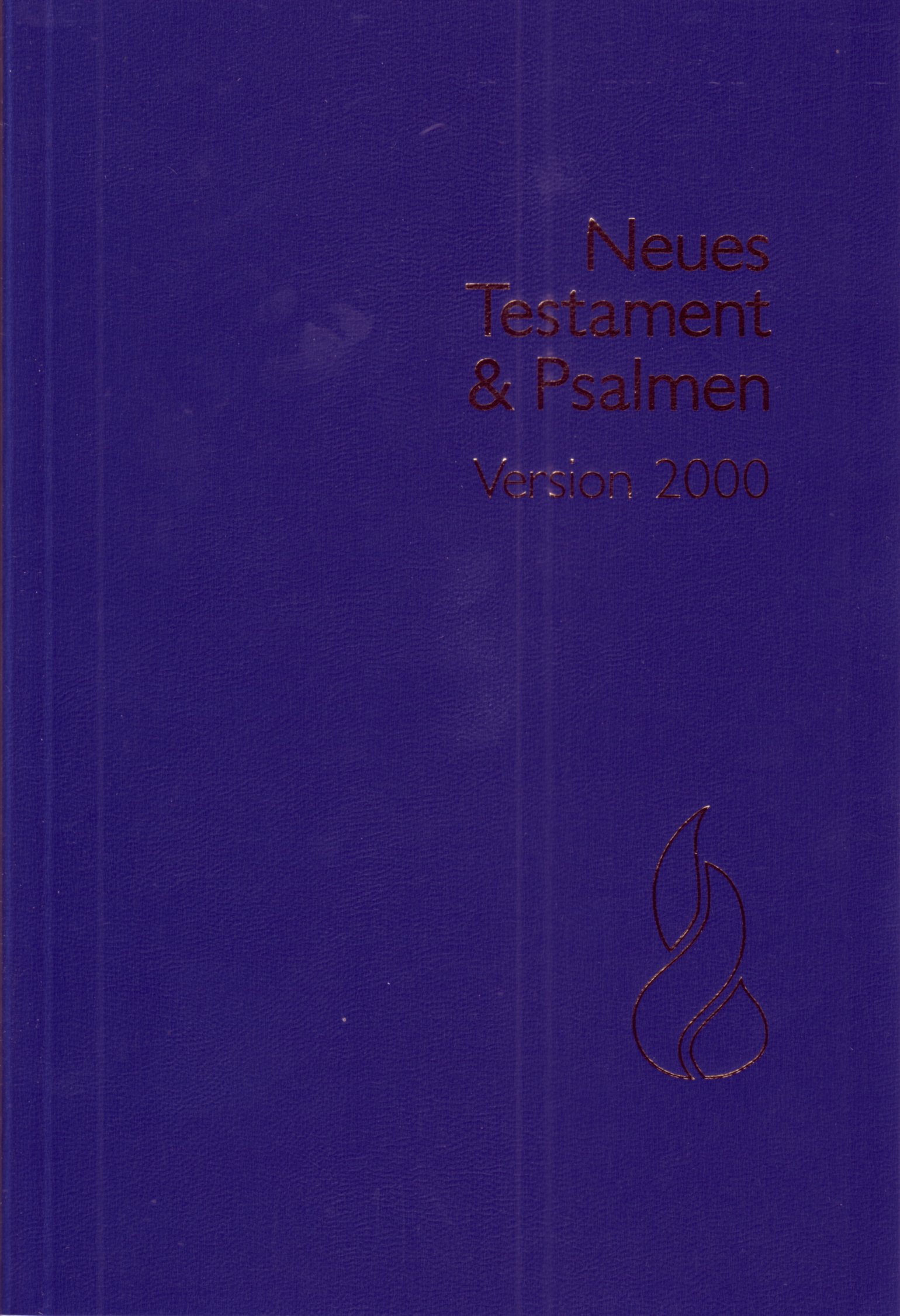 NT PS. SCHLACHTER 2000, GROSSDRUCK, BROSCHIERT, BLAU