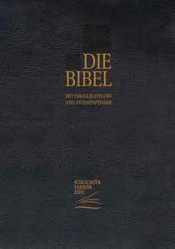 BIBEL SCHLACHTER 2000 TASCHENAUSGABE PARALLELSTELLEN UND STUDIENFUEHRER G'SCHNITT SCHWARZ