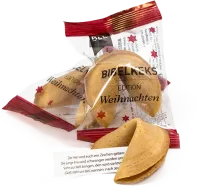 Weihnachts Bibelkeks - Keks mit einam Bibelspruch zu Weihnachten