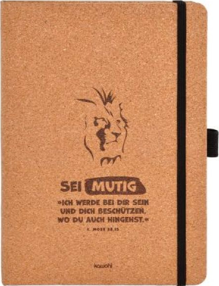 Sei mutig (Notizbuch Kork)