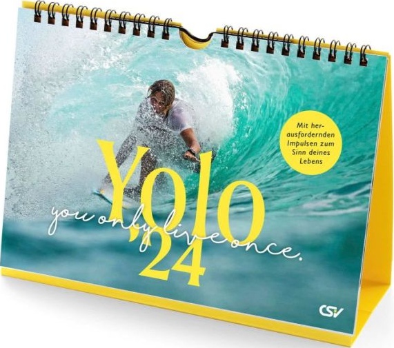 Yolo - Tischkalender - you only live once