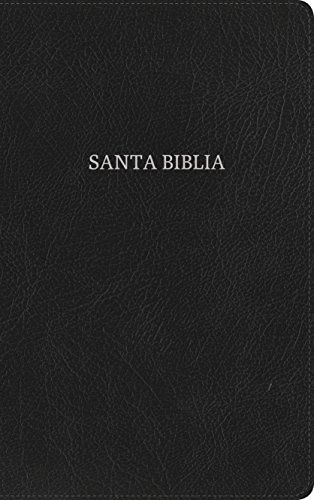 Spanisch, Bibel Reina Valera 1960, ultradünn, Fibroleder, schwarz, Griffregister