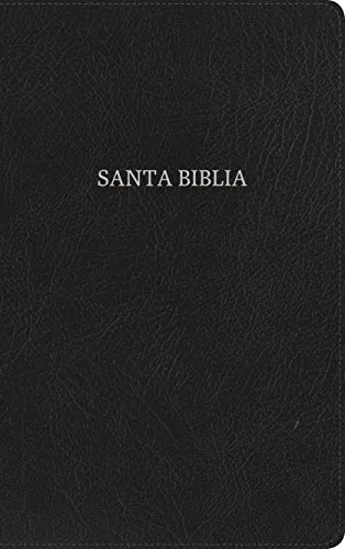 Spanisch, Bibel Reina Valera 1960, ultradünn, Fibroleder, schwarz, Griffregister