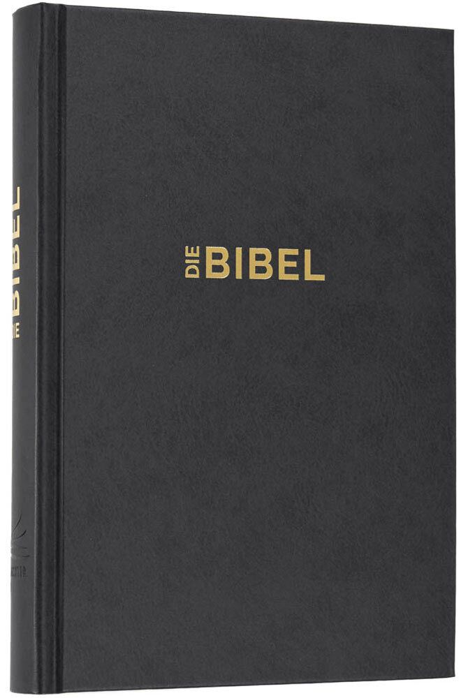 Bibel Schlachter 2000, Taschenbibel mit Parallelstellen, Gebunden, Schwarz