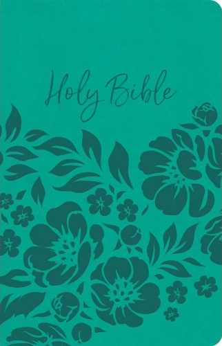 Englisch, Bibel King James Version, Kunstleder, blau aqua