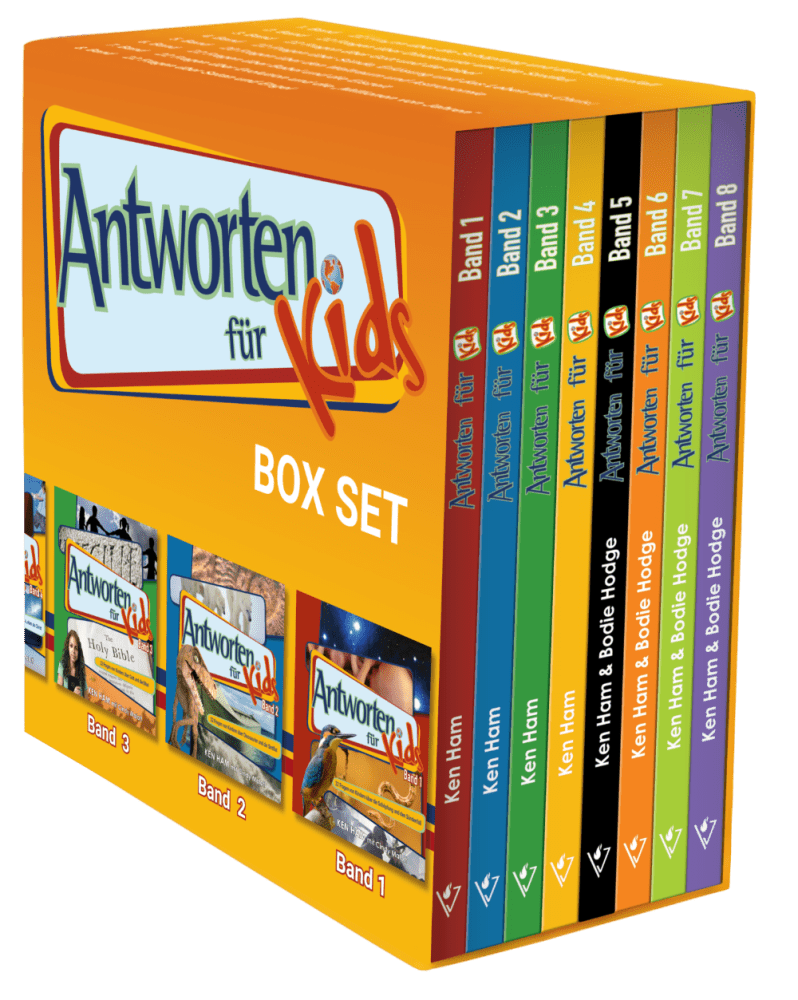 Antworten für Kids”-Box - 8 Hardcover-Bücher