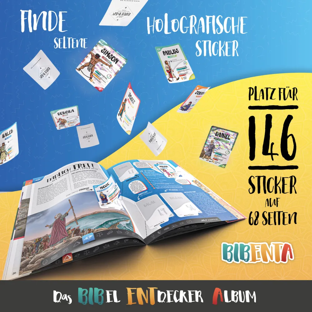 Bibenta Osterpaket - 1 Heft plus 5 Maxi-Pack