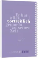 Stille Zeit mit Dir - Notizbuch - Motiv "Flieder"