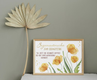 Postkarten Lovely Segenswünsche zum Geburtstag