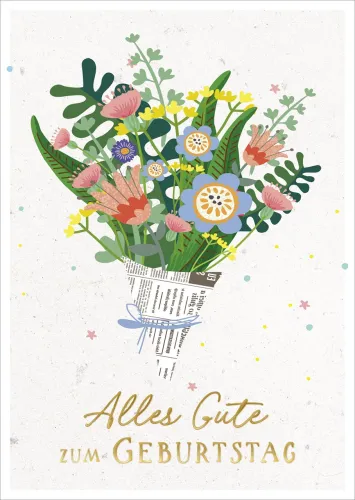 Postkarten Alles Gute zum Geburstag - Phil 4,4
