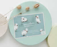 Postkarten Segenswünsche zum Geburtstag - PS 23,1 Schafe