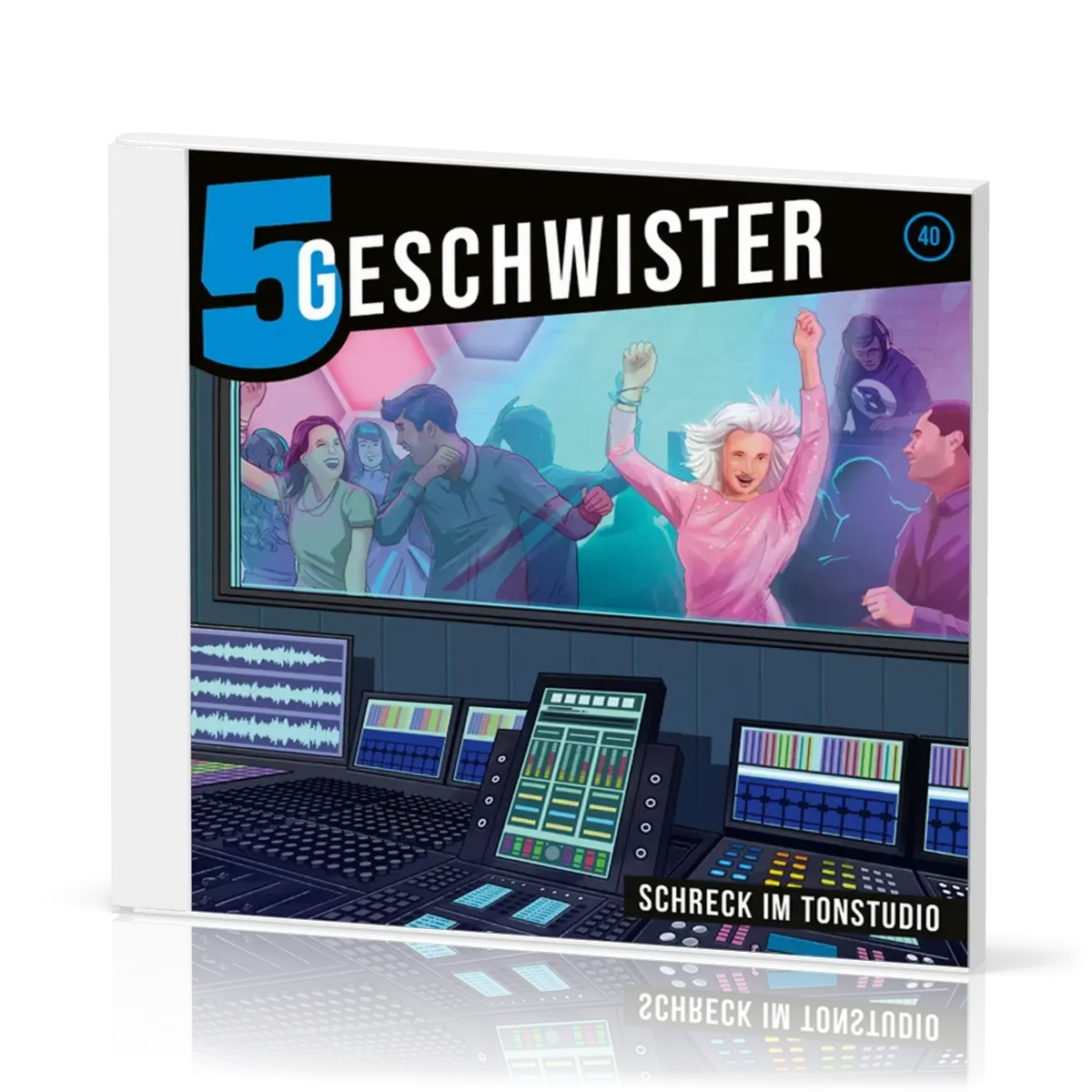 5 Geschwister - Schreck im Tonstudio - CD - Folge 40 (Hörspiel)