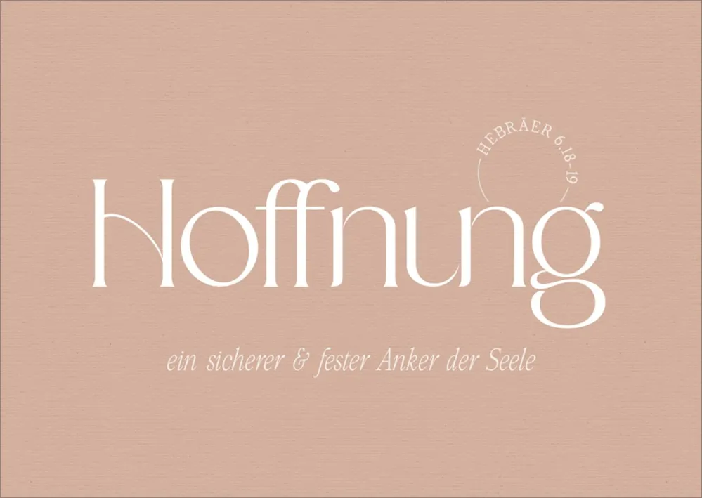 Postkarten alive Hoffnung