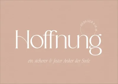Postkarten alive Hoffnung